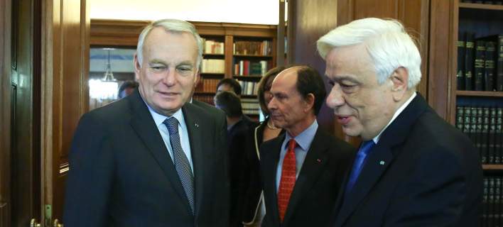 Κυπριακό και προσφυγικό κυριάρχησαν στην συζήτηση ανάμεσα στον Π. Παυλόπουλο και τον ΥΠΕΞ της Γαλλίας